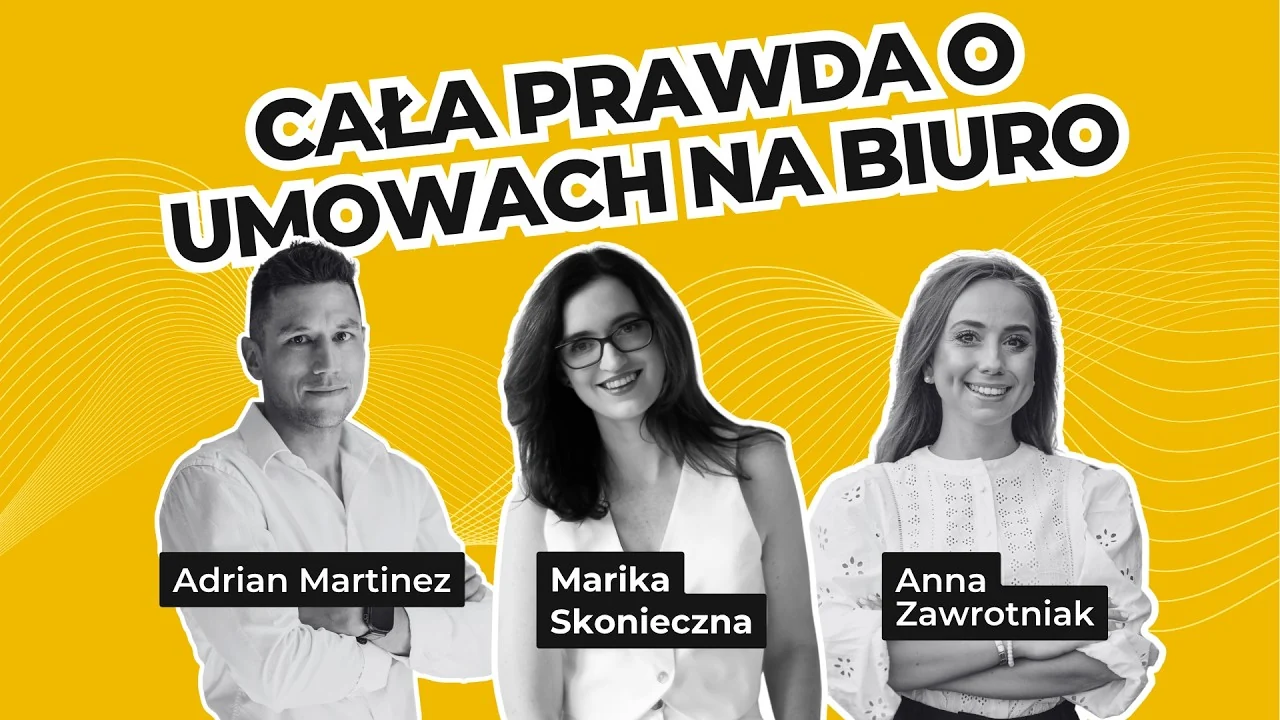 Marika Skonieczna w The Office Podcast - odcinek o negocjowaniu umów najmu