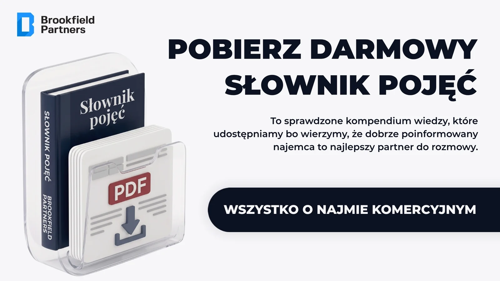 Słownik pojęć: wszystko o najmie powierzchni biurowej. Pobierz darmowy słownik