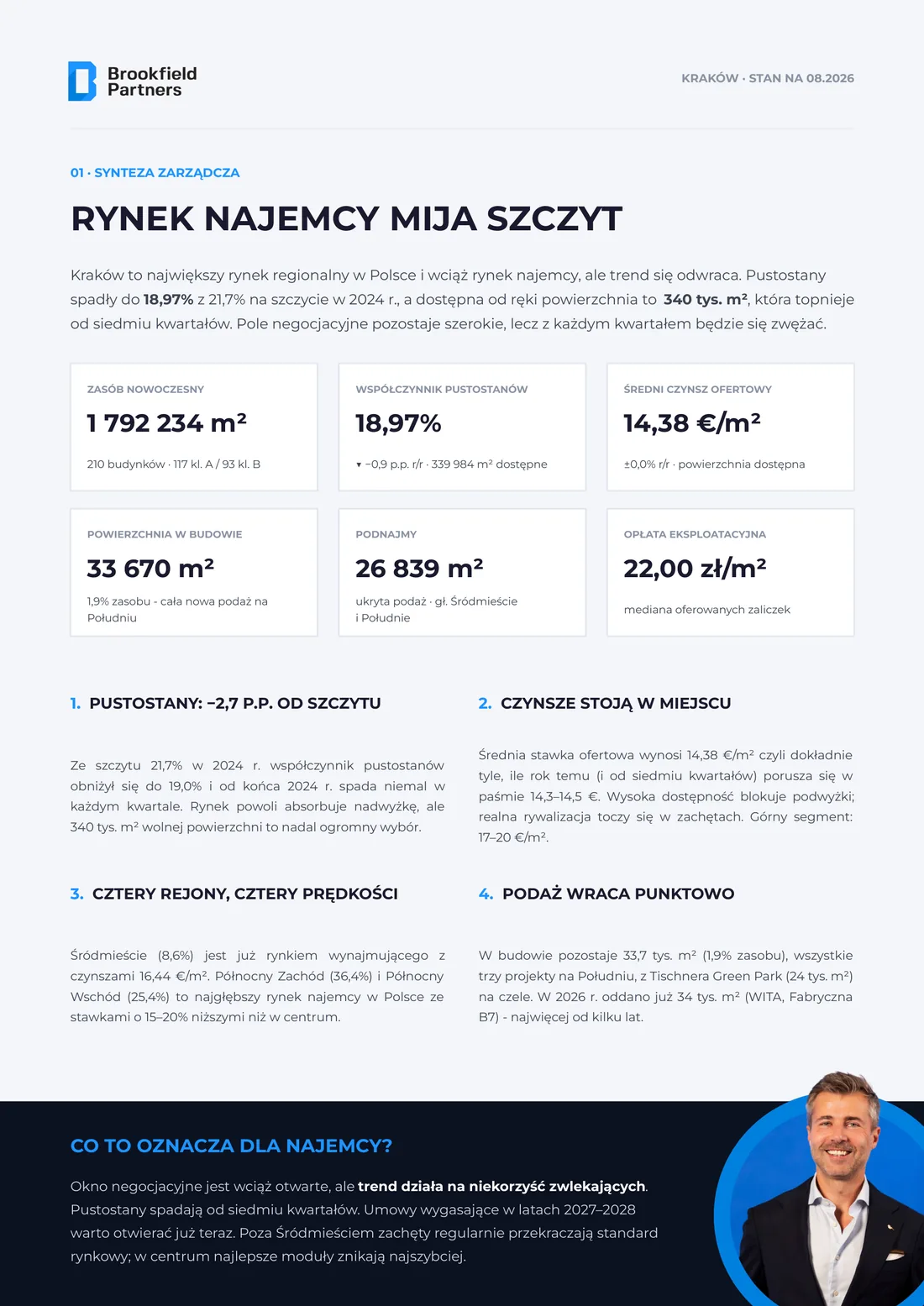 Kraków office market report August 2026 - preview, page 2