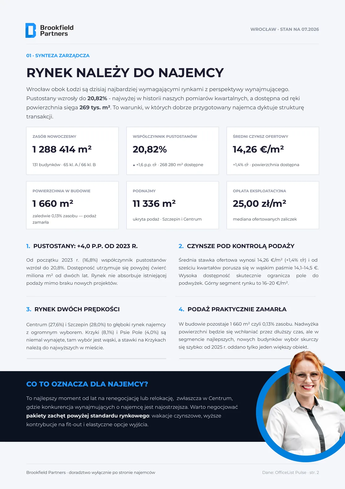 Wrocław office market report July 2026 - preview, page 2