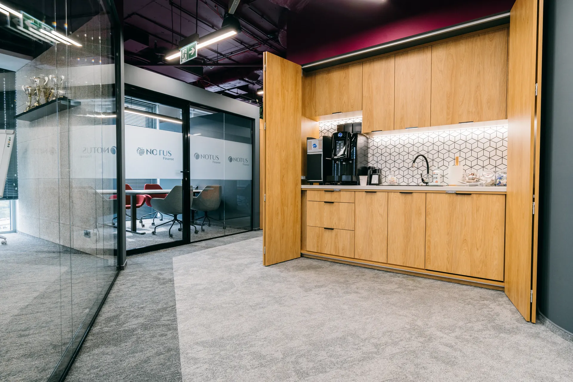 Notus Finanse - sala konferencyjna