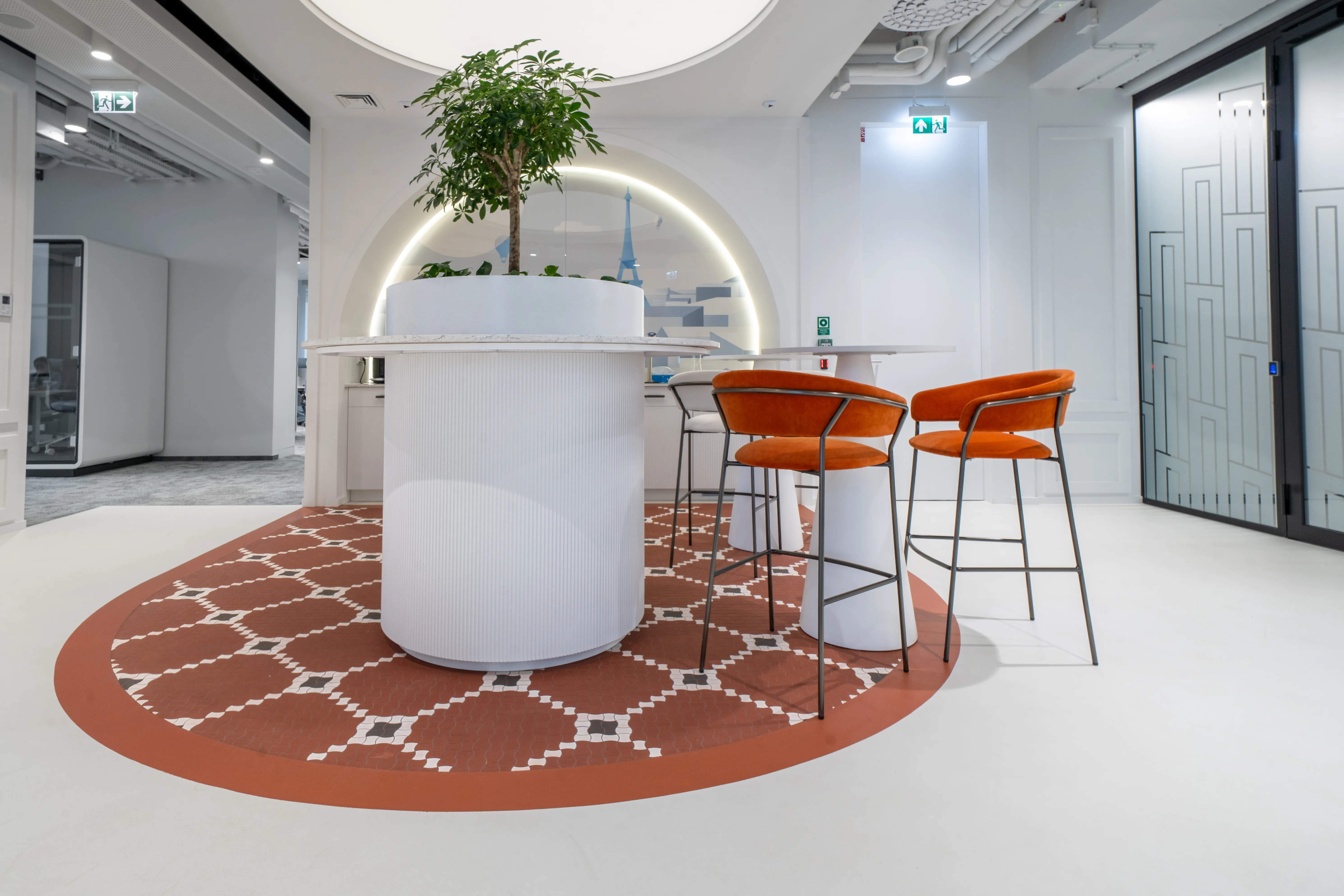 Saint-Gobain - relaxation zone