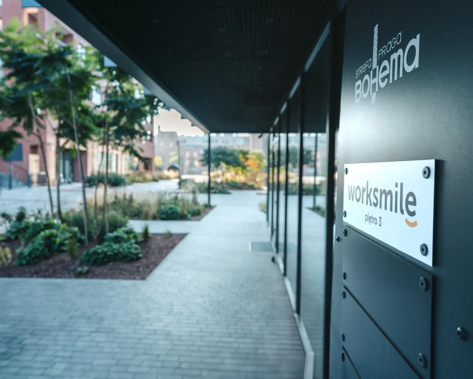 Worksmile - przestrzeń biurowa